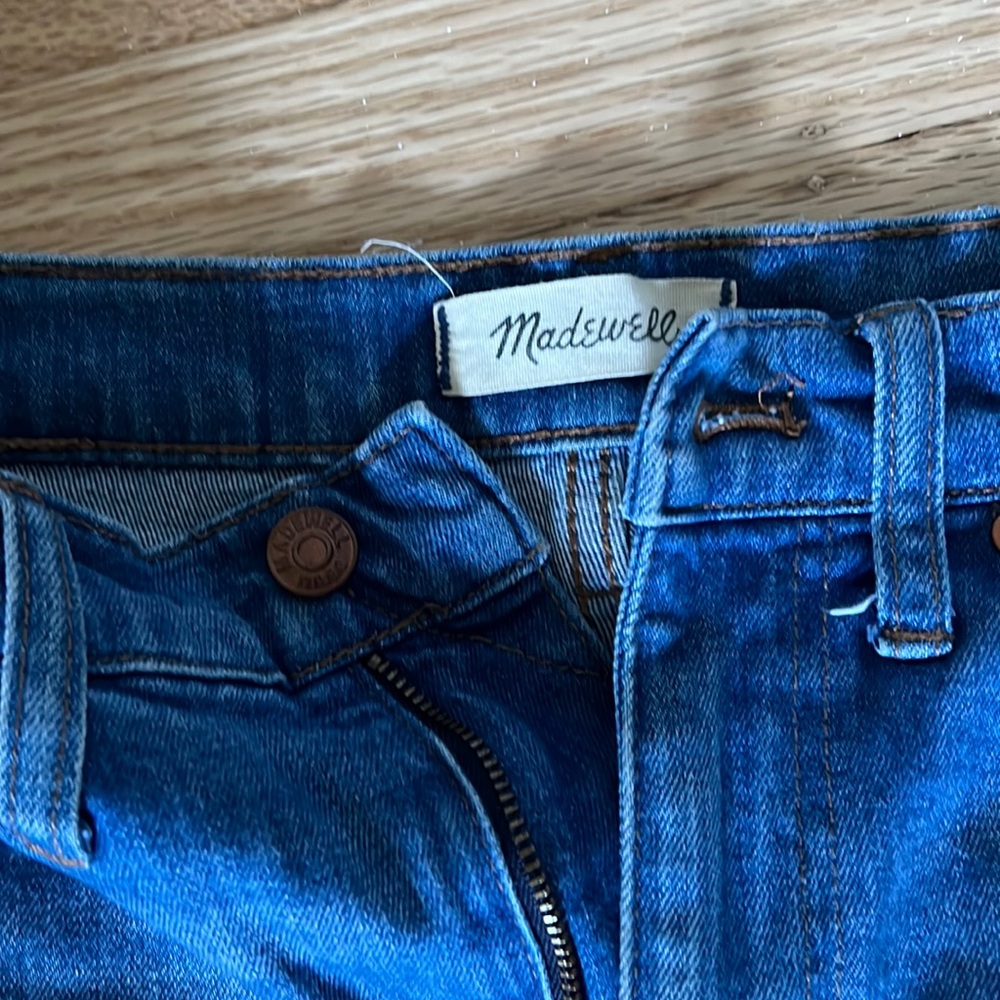 Madewell straight leg jeans